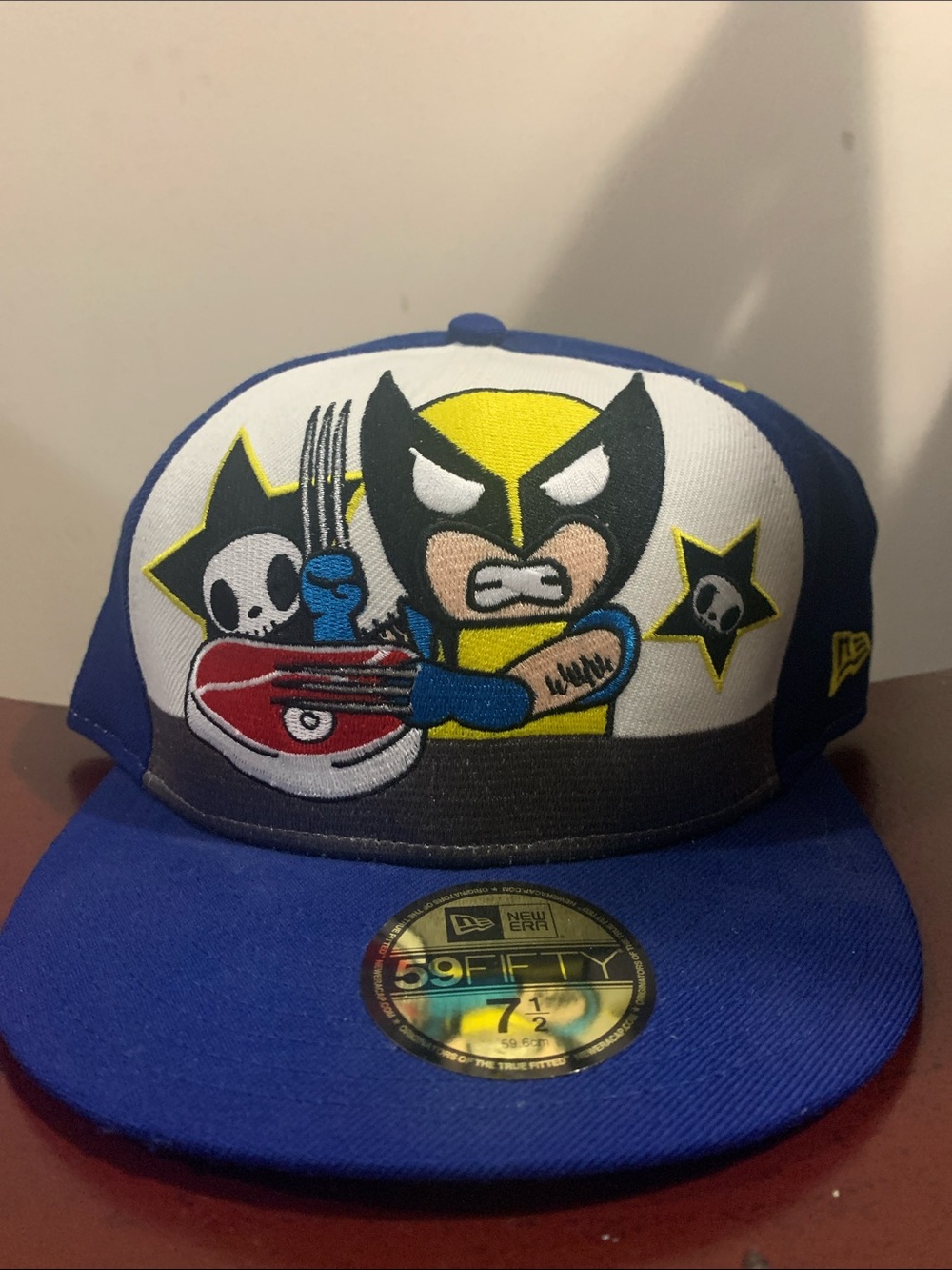 New Era tokidoki Blue & Yellow Wolverine Graphic Snapback